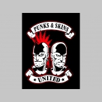 Punks and Skins United  čierna taška cez plece